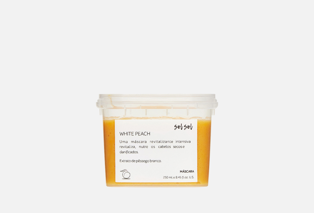 

Восстанавливающая маска для волос SOL SOL, White Peach 250 мл