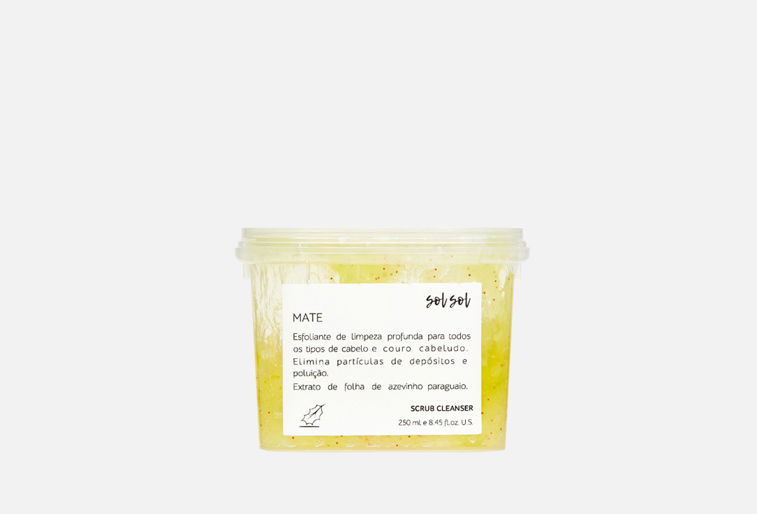 

Очищающий скраб для волос SOL SOL, Mate 250 мл