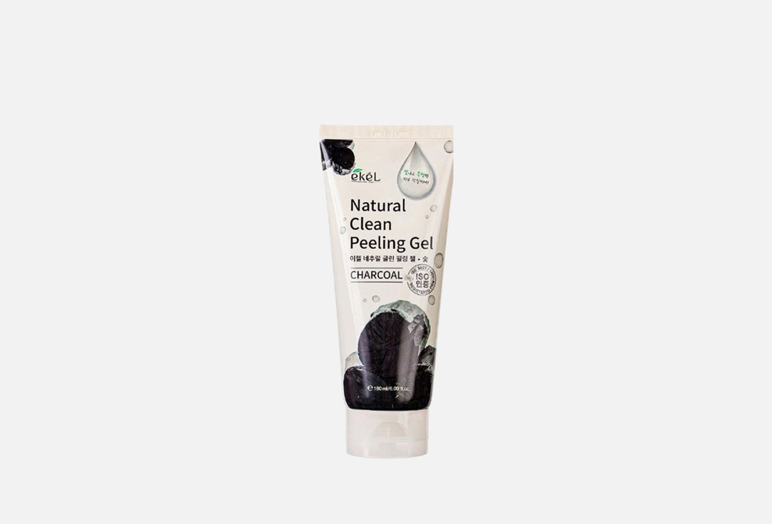 Пилинг-скатка для лица EKEL Natural Clean peeling gel Charcoal 180 мл