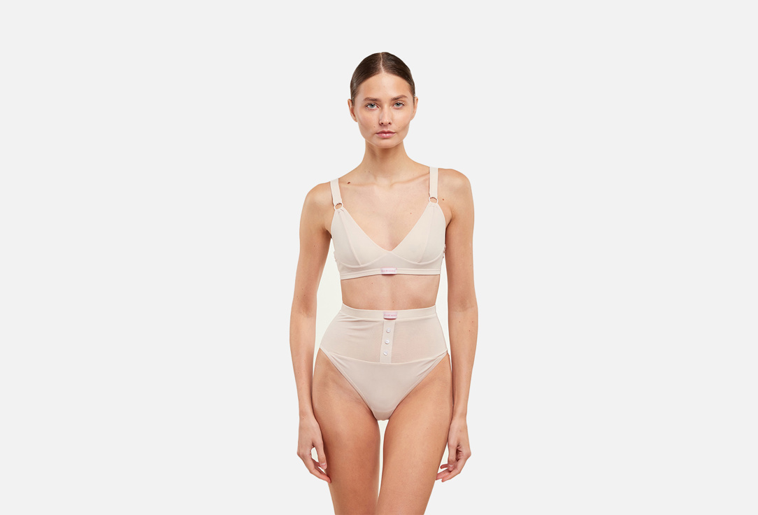 Изображение товара Трусы с высокой посадкой by MSH Comfort бежевые женские