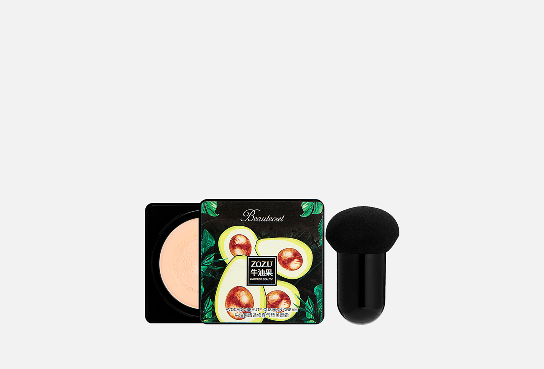 

Кушон для лица 3 в 1 ZOZU, Розовый, Avocado extract 20 г