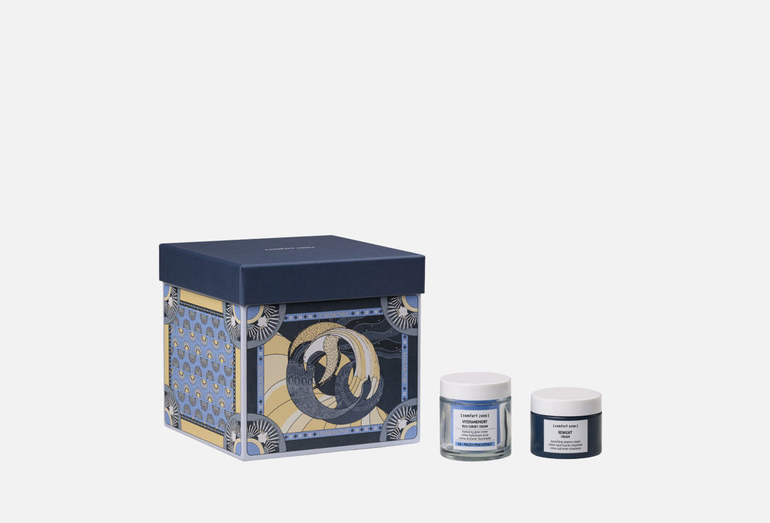 Подарочный набор для ухода за кожей лица Comfort zone Nourishing glow face kit 