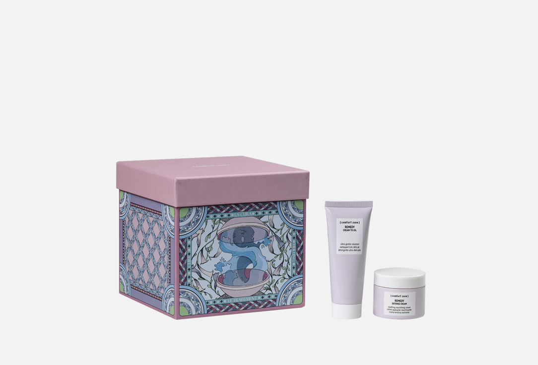 Подарочный набор для ухода за кожей лица Comfort zone Cleansing soothing face kit 