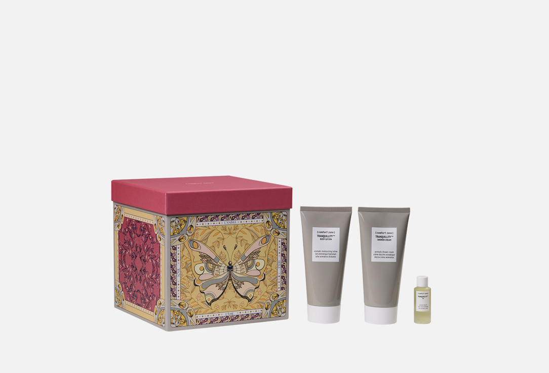 Подарочный набор по уходу за телом COMFORT ZONE Aromatic moisturizing body kit 3 шт подарочный набор по уходу за телом olea olive therapy 1 шт