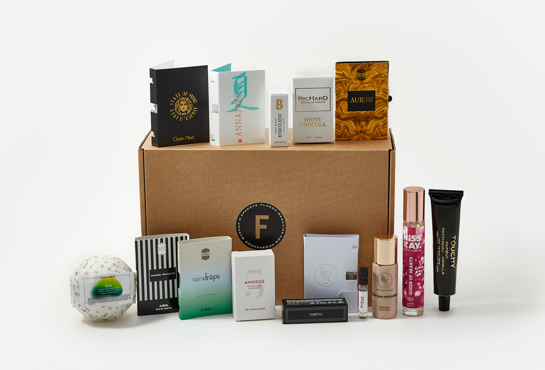 

Бьюти-бокс FLACON MAGAZINE, F perfume box 15 шт