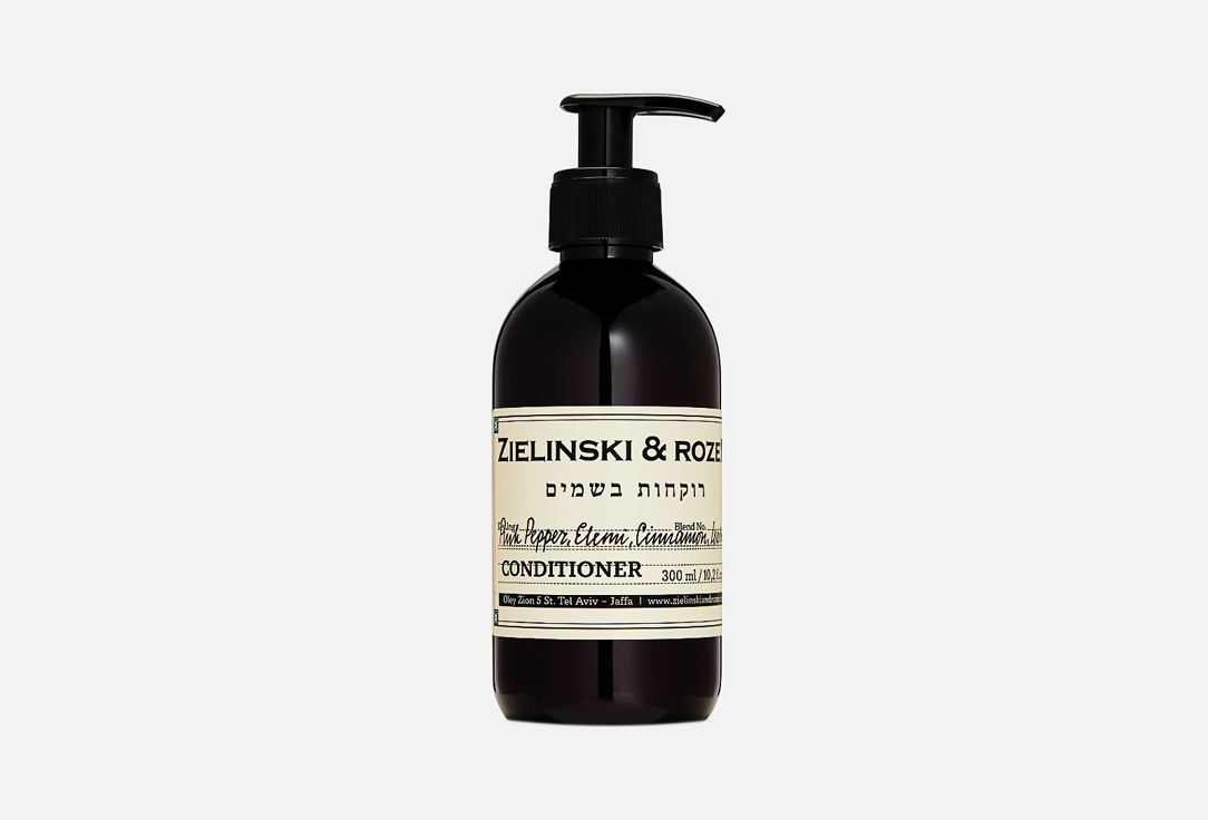 

Кондиционер для волос ZIELINSKI & ROZEN, Pink Pepper, Elemi, Cinnamon, Leather 300 мл