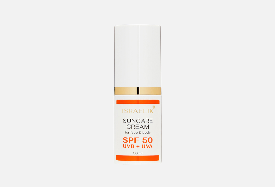 Изображение товара Солнцезащитный крем для лица и тела SPF50 ISRAELIK Suncare Cream