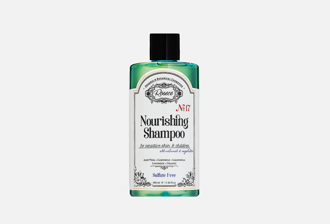 Шампунь для волос ROSECE Nourishing shampoo 350 мл шампунь для волос rosece балансирующий шампунь