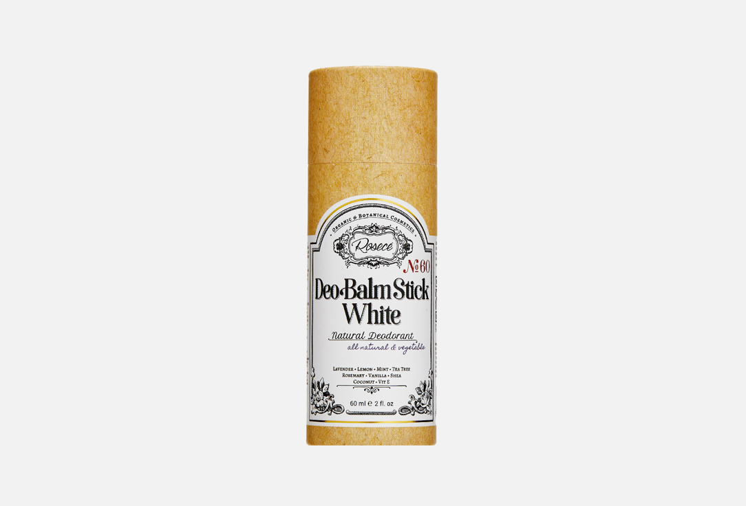 цена Дезодорант-стик ROSECE Deo Balm Stick White 60 мл