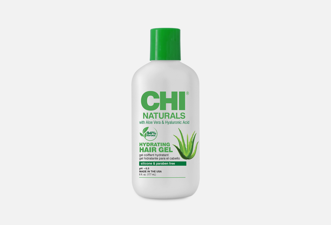 увлажняющий Гель для волос CHI NATURALS aloe vera & hyaluronic acid 