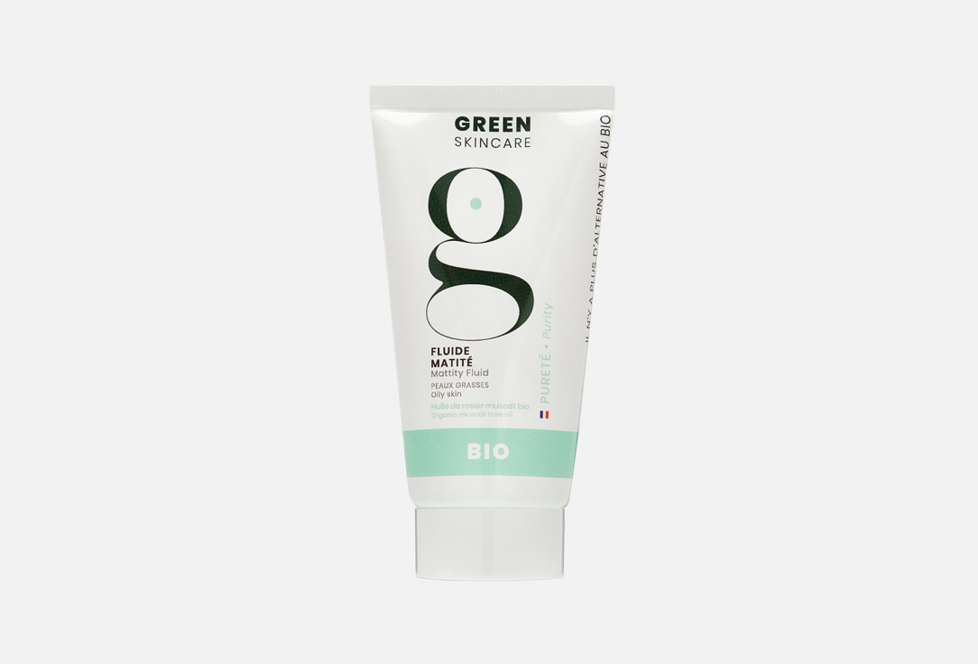 Матирующий флюид для лица GREEN SKINCARE Mattity fluid 50 мл матирующий крем для лица green skincare cream 50 мл