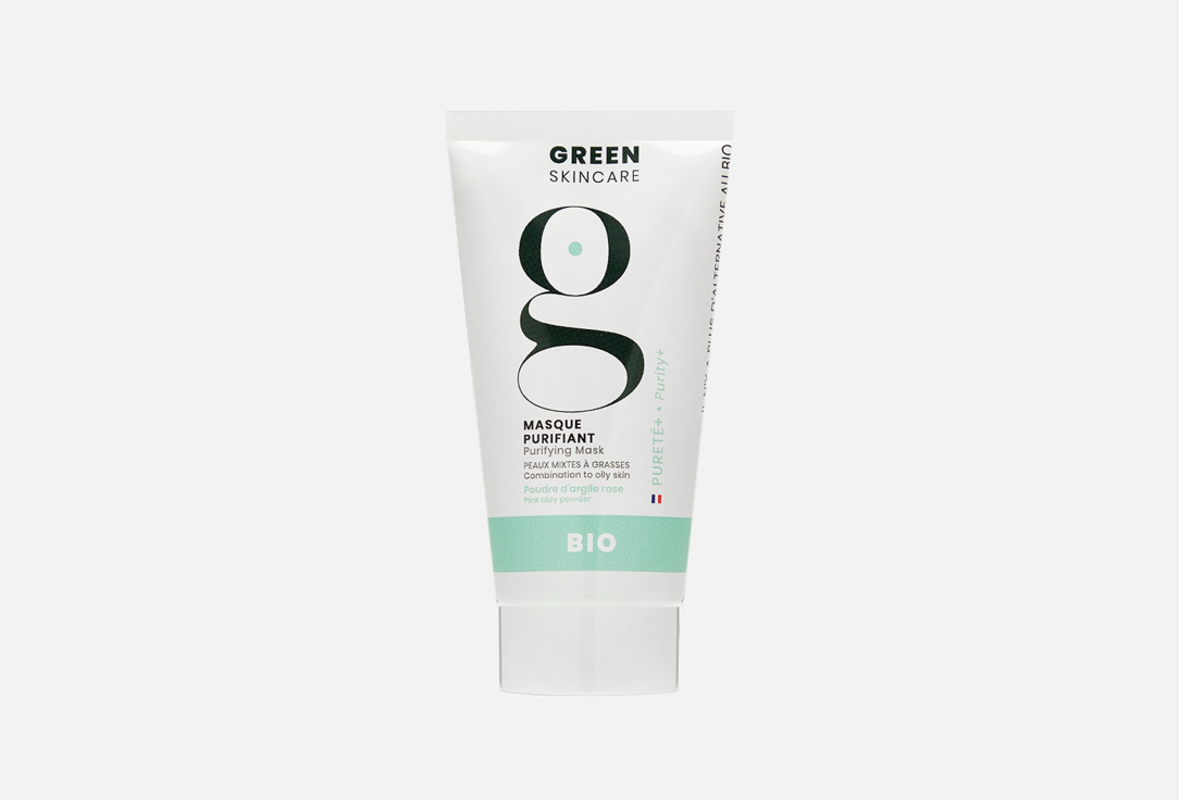 Очищающая маска для лица GREEN SKINCARE Purifying Mask 50 мл уход за лицом green skincare очищающая детокс маска с зеленой глиной и какао purity