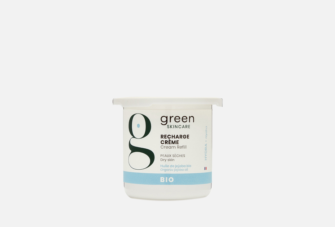 рефил дневного крема для лица GREEN SKINCARE Day Cream 50 мл крем для лица xuyoni органический веганский увлажняющий крем на основе рисовой воды сменный блок