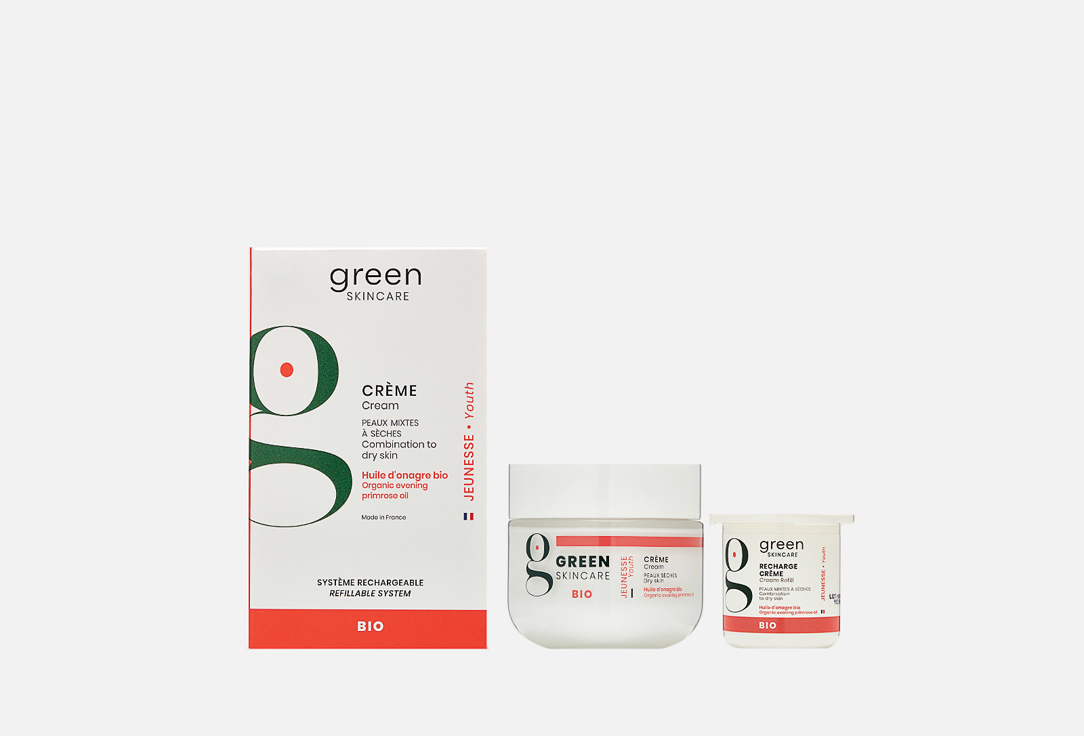 Крем для лица GREEN SKINCARE Cream 50 мл матирующий крем для лица green skincare cream 50 мл