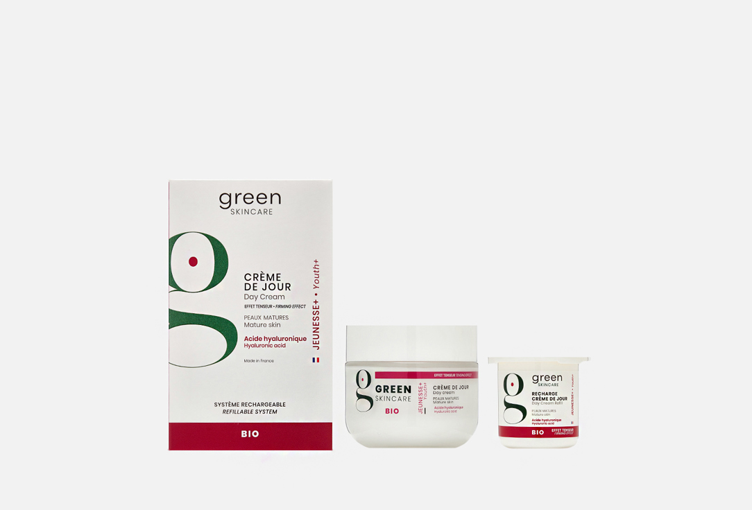 Изображение товара Дневной крем для лица против морщин Green Skincare YOUTH+ day cream