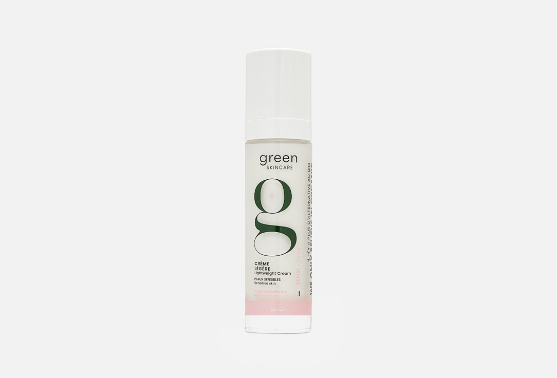 Успокаивающий крем для лица GREEN SKINCARE Lightweight cream 40 мл уход за лицом green skincare успокаивающий легкий крем для чувствительной кожи sensi