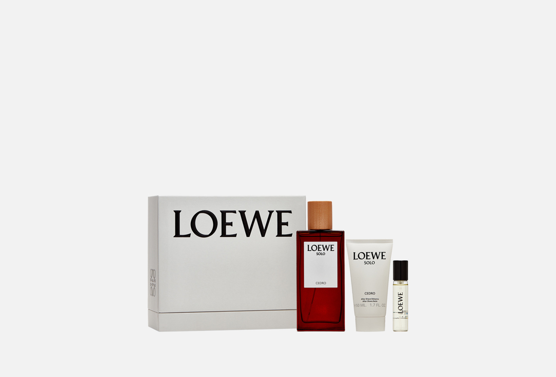 подарочный набор Loewe SOLO CEDRO  