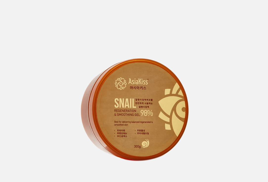 Изображение товара Гель для лица и тела AsiaKiss Soothing gel snail