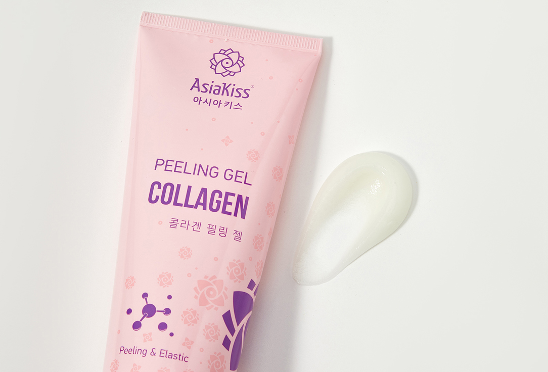 Пилинг-гель для лица AsiaKiss Collagen peeling gel  
