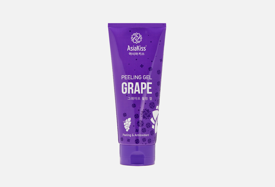 цена Пилинг-гель для лица ASIAKISS Grape peeling gel 180 мл