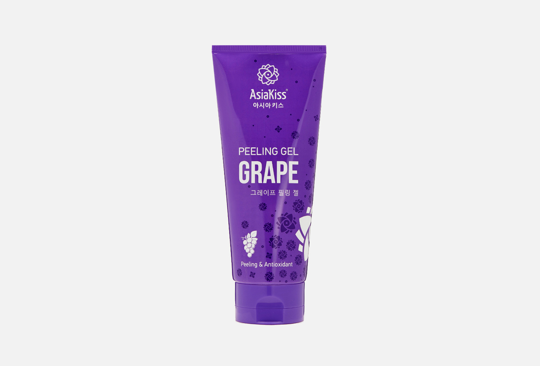 

Пилинг-гель для лица ASIAKISS, Grape peeling gel 180 мл