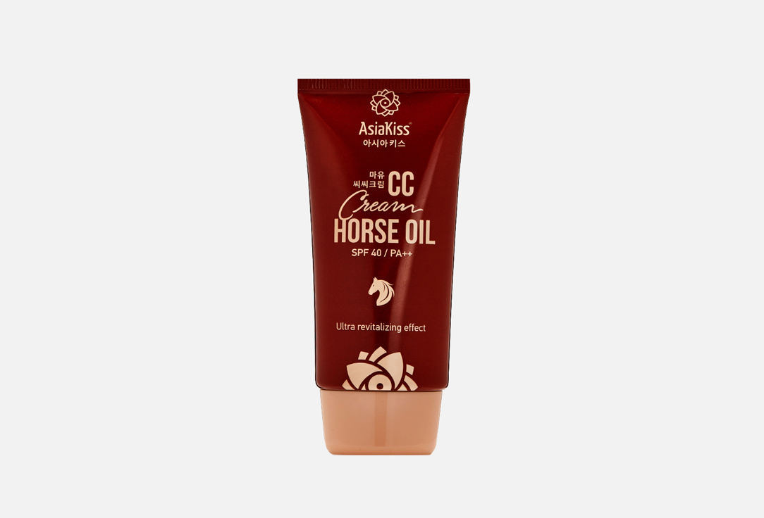 CC-крем ASIAKISS Horse oil 60 мл крем для лица против морщин bioaqua with horse oil 70 гр