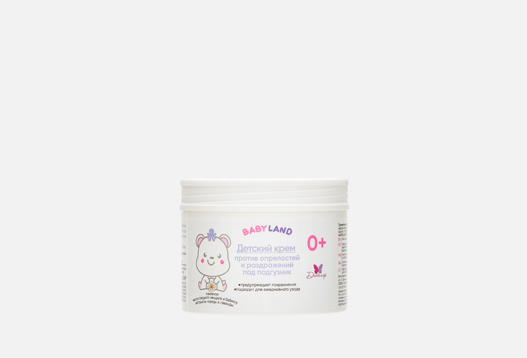 

Детский крем против опрелостей и раздражений ДИТАЛИР, BABYLAND BABY'S DIAPER RASH AND IRRITATION CREAM UNDER THE DIAPER 140 мл