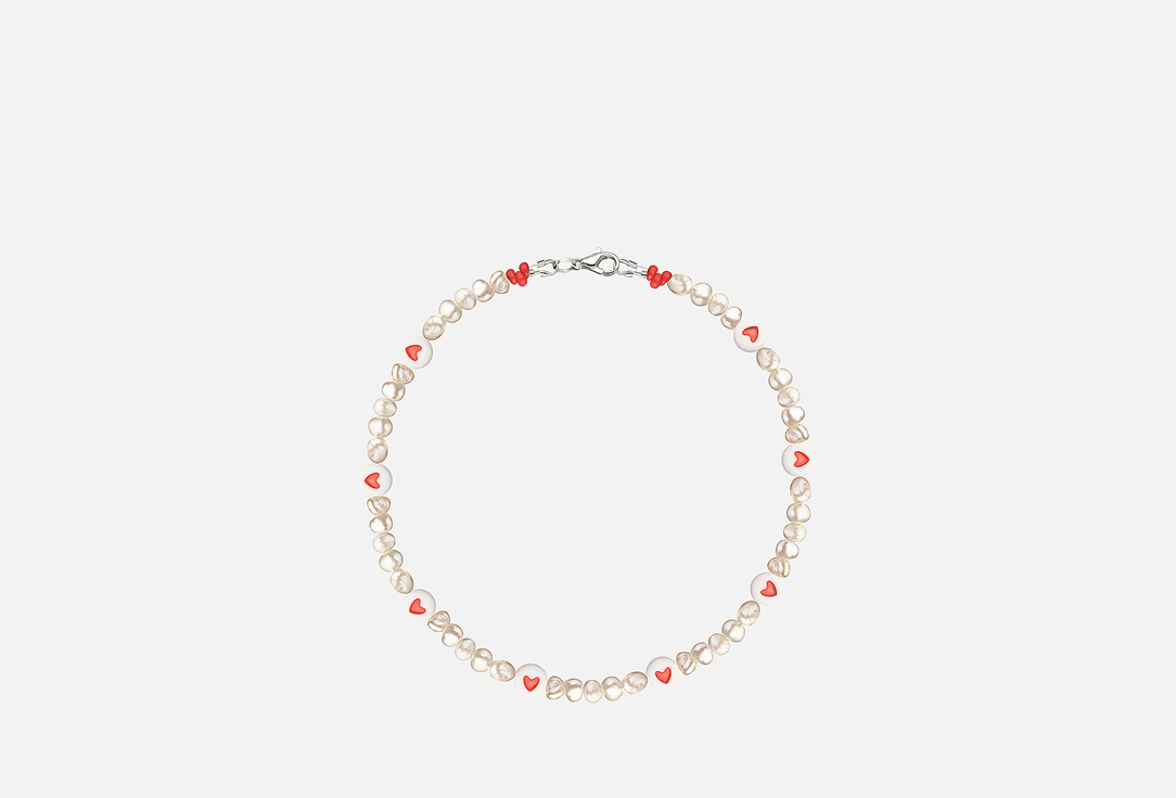 

Анклет MANIOVICH.AM, Из жемчуга с сердечками 1 шт