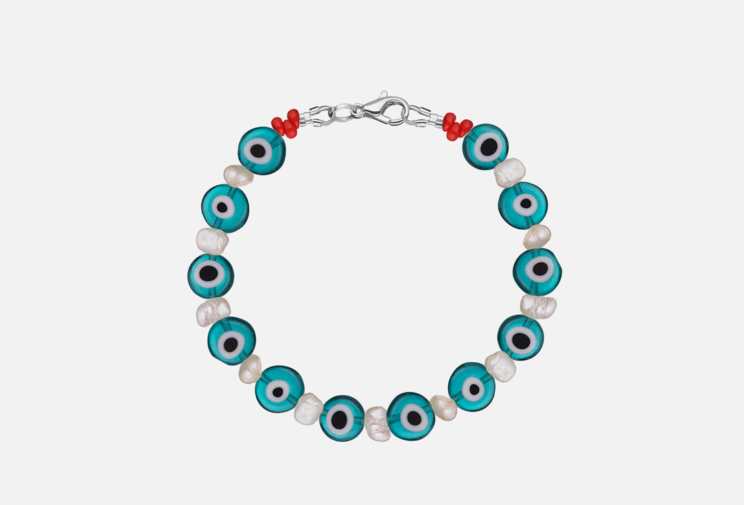 turkish evil eye bracelet Браслет MANIOVICH.AM Из жемчуга с глазами 1 шт