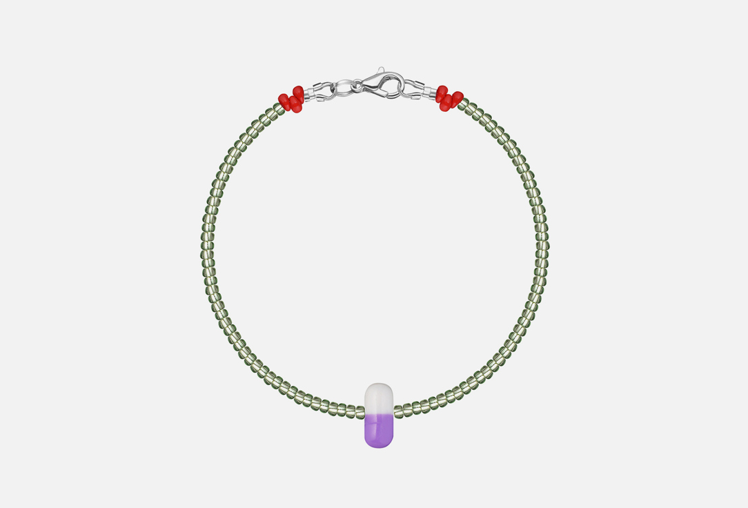 

Браслет MANIOVICH.AM, С фиолетовой таблеткой 1 шт