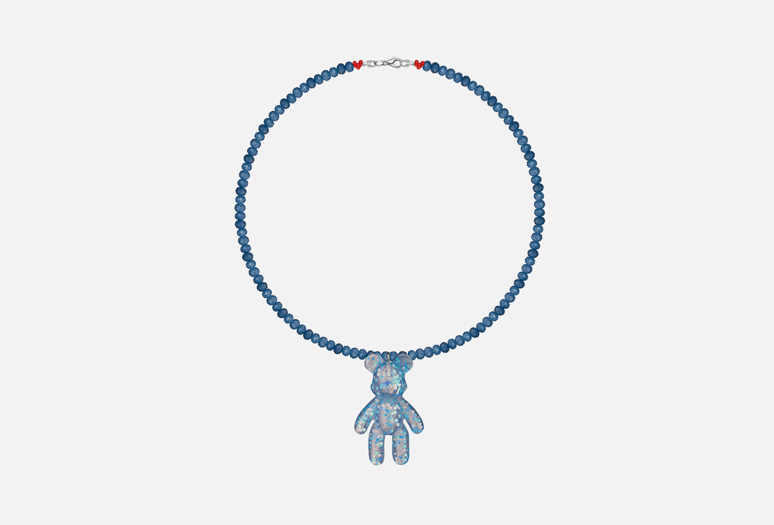 

Колье MANIOVICH.AM, Из сапфира с Мишкой 1 шт