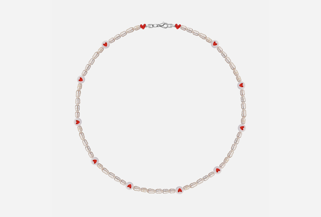 

Колье MANIOVICH.AM, Из жемчуга с сердечками 1 шт
