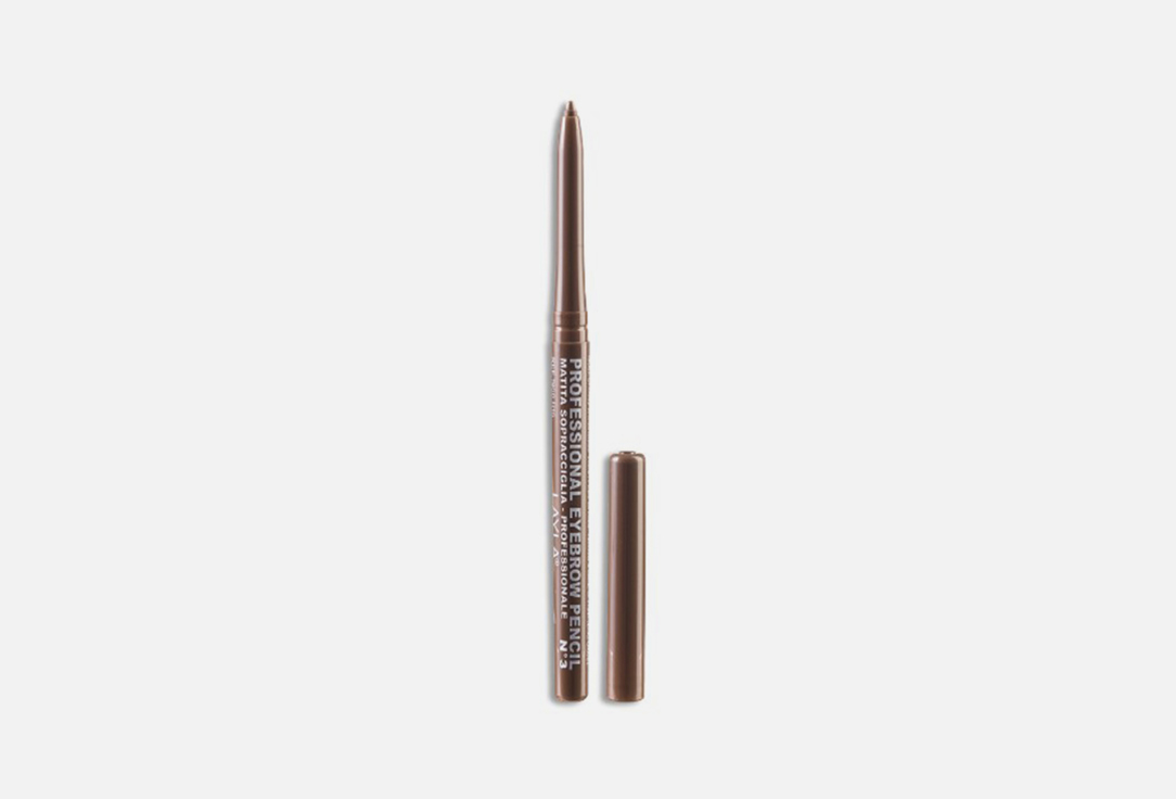 Карандаш для бровей №3 Layla Cosmetics PROFESSIONAL EYEBROW PENCIL №3