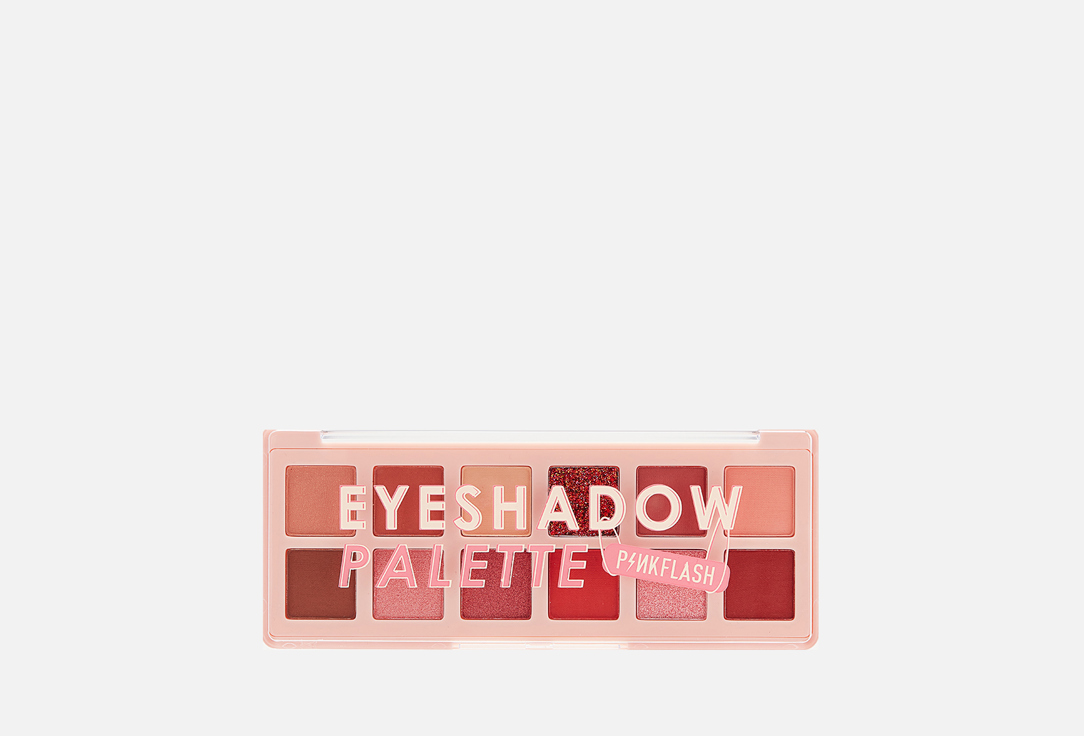 Изображение товара Палетка теней для век Pink Flash Pro Touch 12 оттенков для макияжа глаз