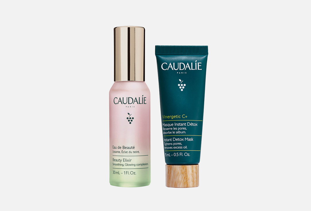Набор-дуэт для детокса кожи CAUDALIE Beauty Elixir & Detox Set 1 шт caudalie beauty elixir xmas set