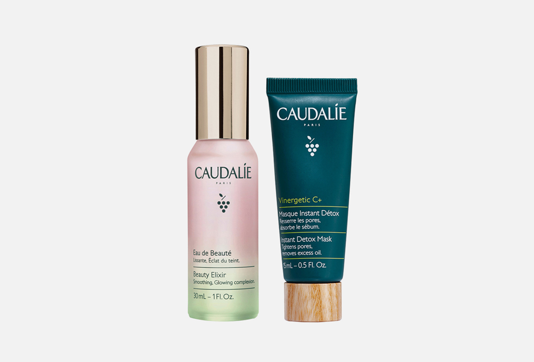 Изображение товара Набор-дуэт для детокса кожи Caudalie Beauty Elixir & Detox Set