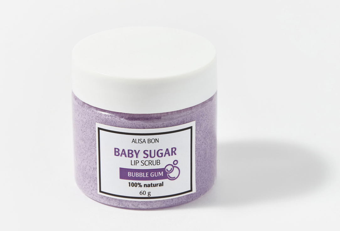 Сахарный скраб для губ и тела Alisa Bon BABY SUGAR BUBBLE GUM