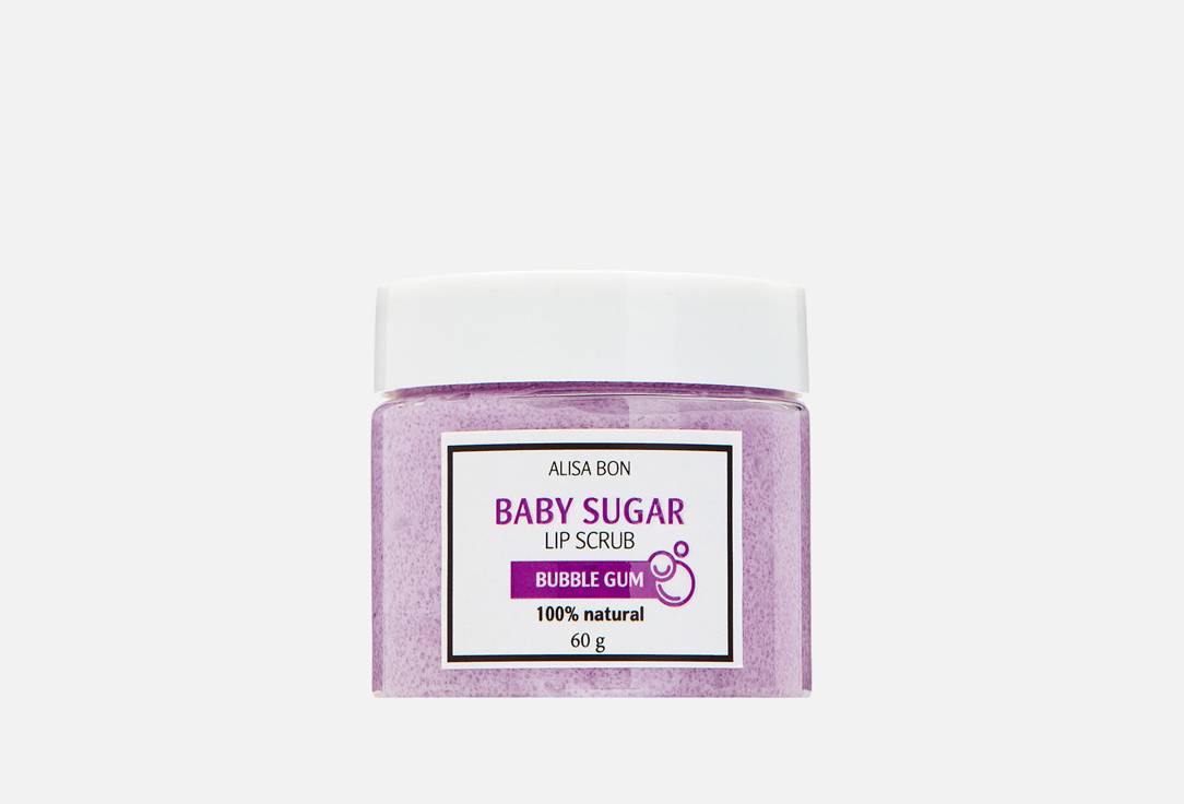 Сахарный скраб для губ и тела Alisa Bon BABY SUGAR BUBBLE GUM