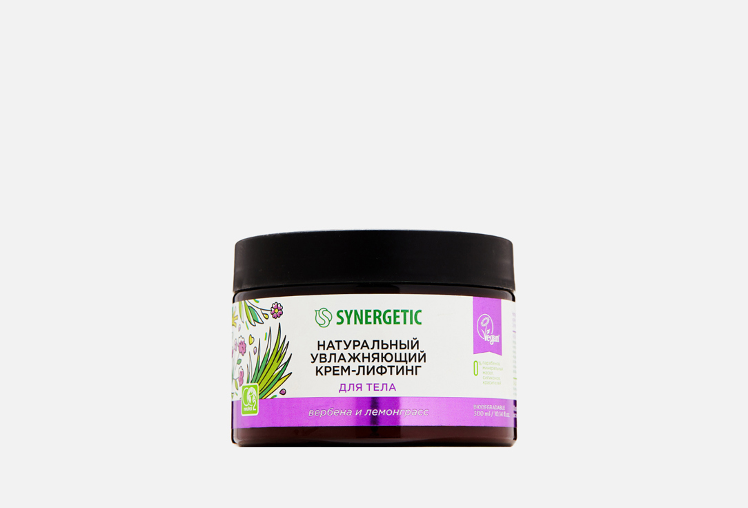 Изображение товара увлажняющий крем-лифтинг для тела Synergetic Вербена и лемонграсс