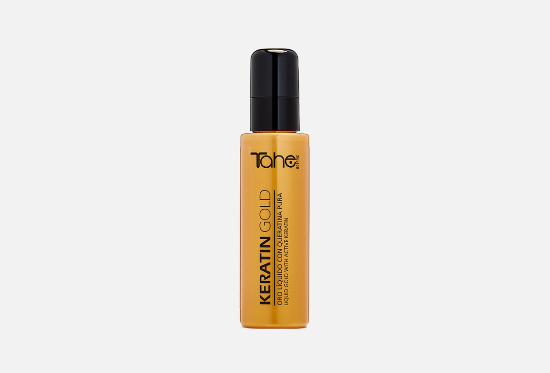 Аргановое масло для волос TAHE BOTANIC KERATIN GOLD 100 мл tahe шампунь с кератином для придания блеска волосам botanic keratin gold shampoo