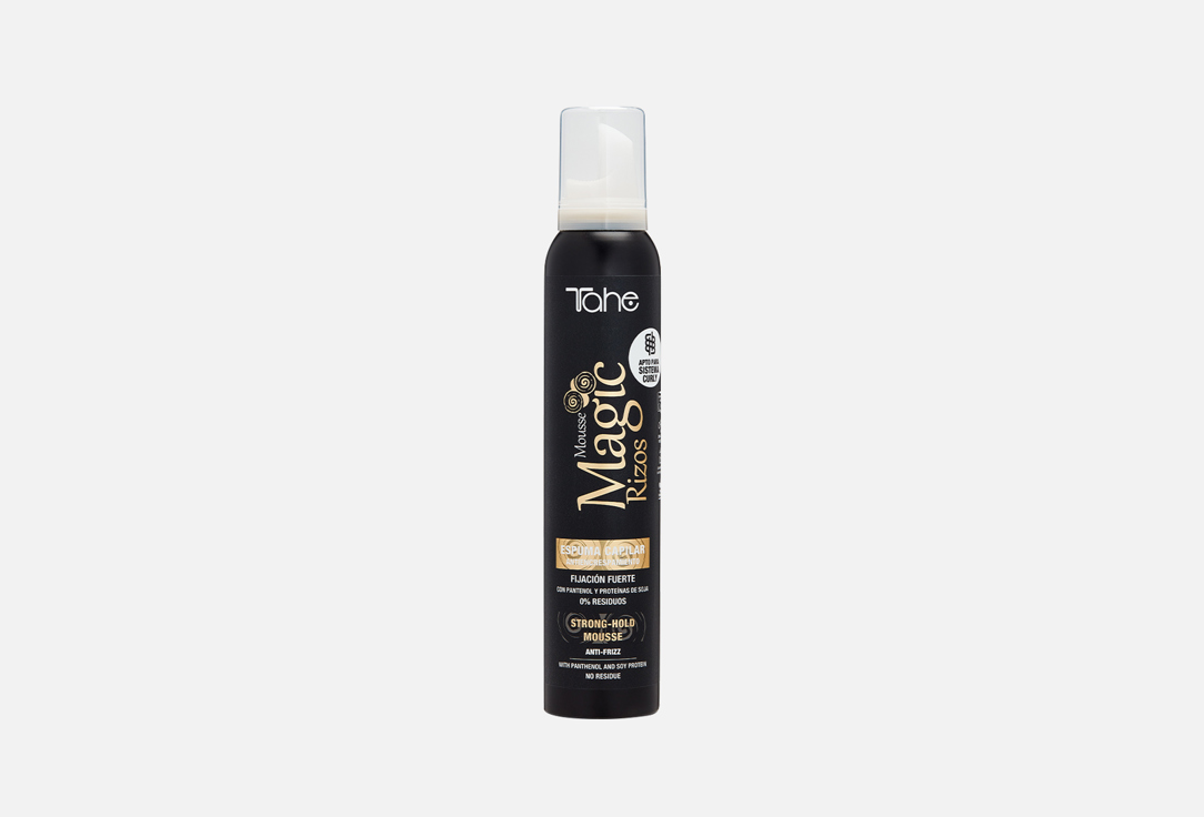

Мусс для сильной фиксации кудрявых волос SISTEMA CURLY STRONG - HOLD MOUSSE ANTI - FRIZZ WIHT PANTENOL AND SOU PROTEIN. TAHE, MAGIC RIZOS 200 мл