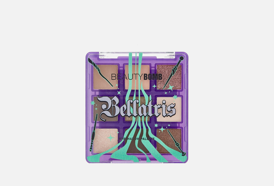 Изображение товара Палетка теней Bellatris Beauty Bomb с матовыми и сияющими оттенками 7 г