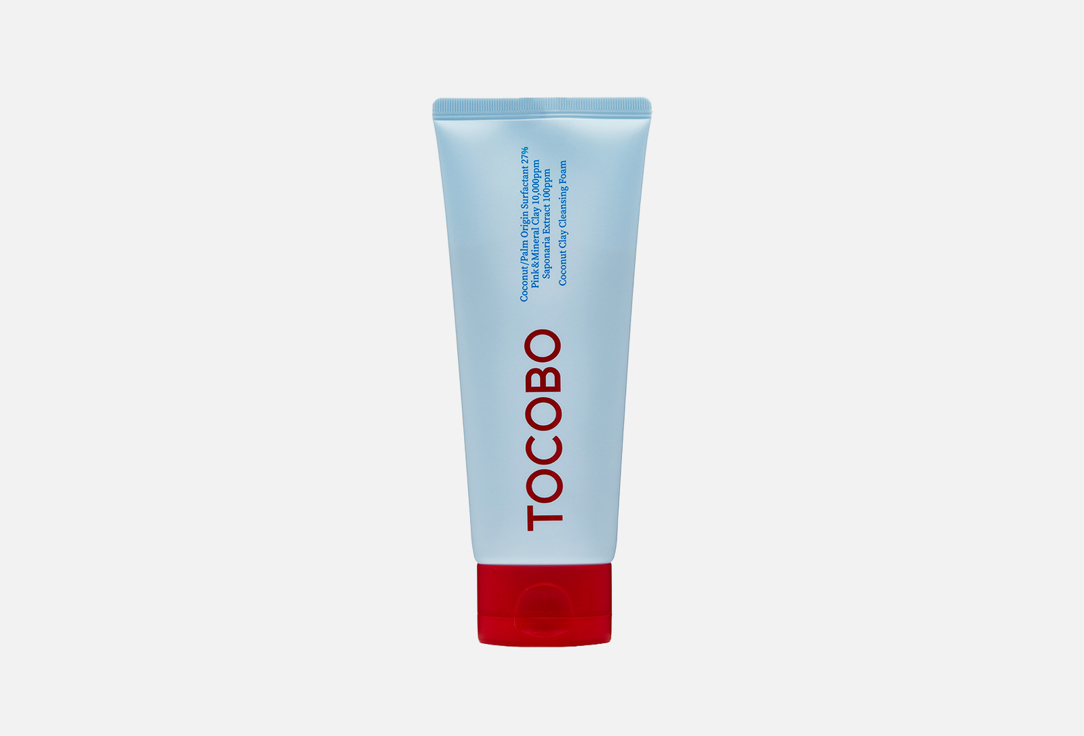 Пенка для умывания лица TOCOBO Coconut Clay Cleansing Foam 150 мл пенка для умывания мягкая gentle cleansing foam
