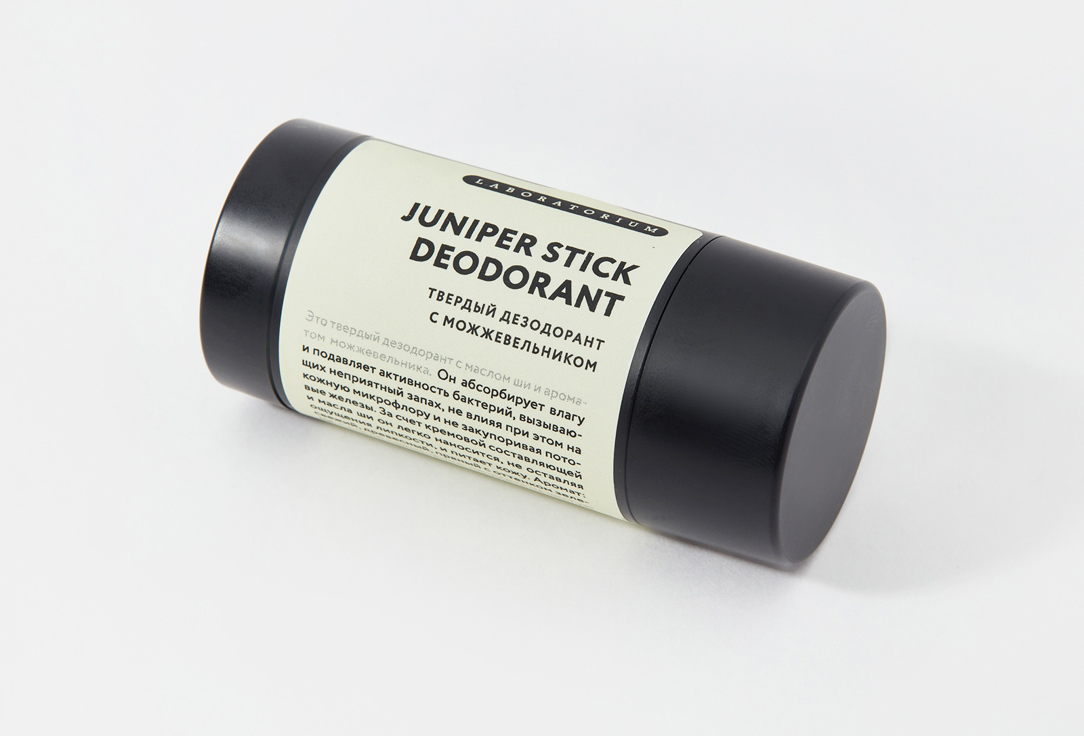 Твердый дезодорант LABORATORIUM Solid deodorant with juniper 