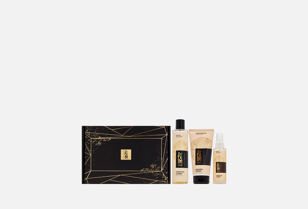 Подарочный набор парфюмированной косметики BEON Oriental Amber 3 шт