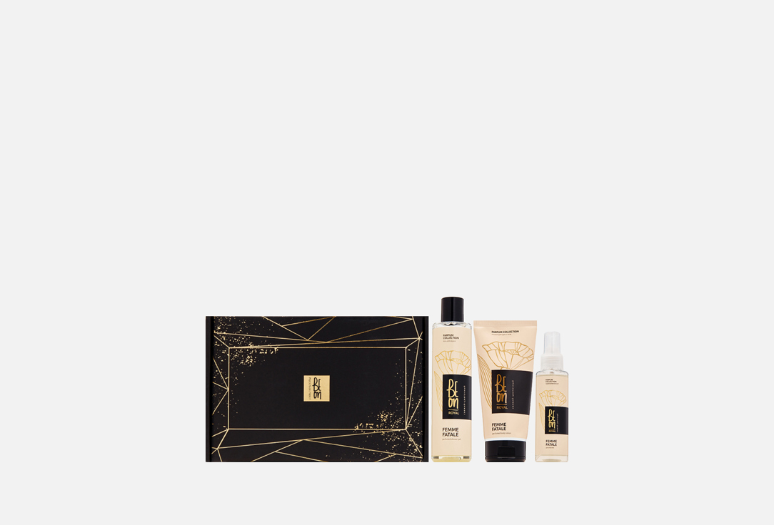 цена Подарочный набор парфюмированной косметики BEON Femme Fatale 3 шт