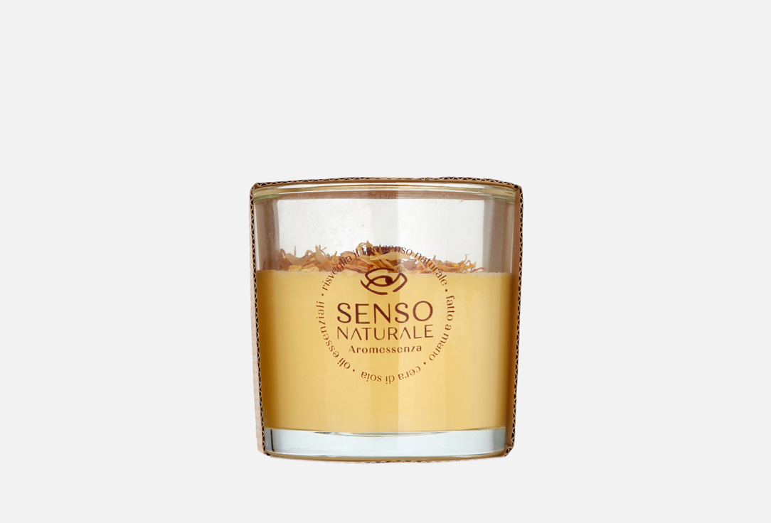 

Ароматическая соевая свеча SENSO NATURALE, Желтый, ВАНИЛЬ И МАНДАРИН 250 мл