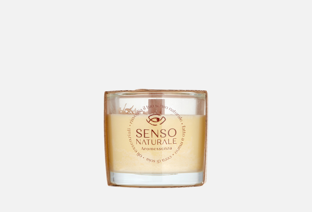 Изображение товара Ароматическая соевая свеча Senso Naturale ВАНИЛЬ И МАНДАРИН
