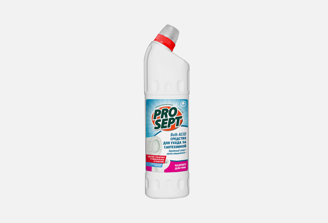 средство для удаления ржавчины и минеральных отложений PROSEPT Bath Acid 750 мл дезинфицирующее средство prosept bath acid 1 л