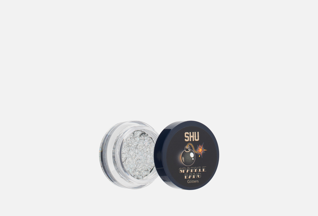 Изображение товара Глиттер для макияжа лица и тела SHU SPARKLE BANG 3 г сияющий, увлажняющий, водостойкий